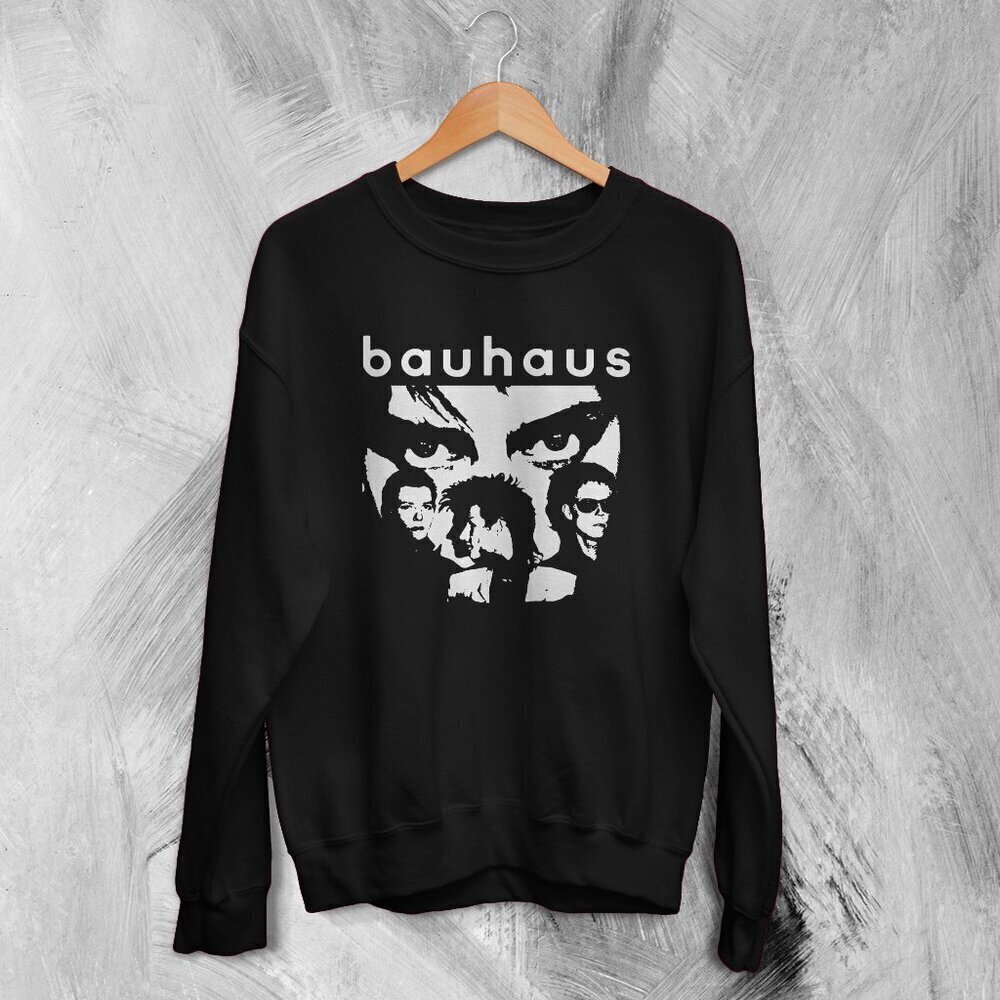 Bauhaus Sweatshirt Album Art Band Sweater Bauhaus Rock